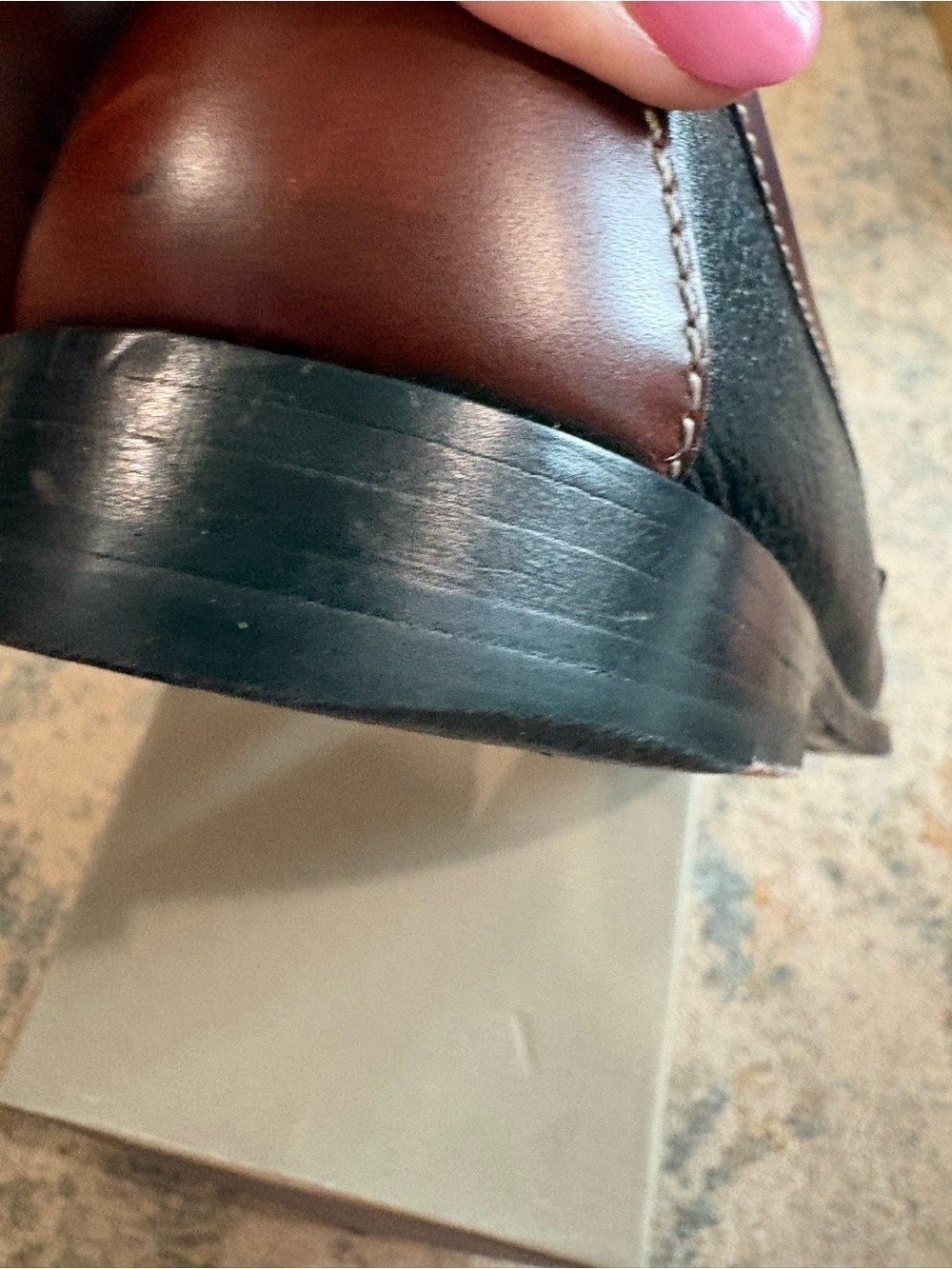 Cole Haan Brown and Black Pinch Tassel Leather Loafers Size 9 D. Classic preppy - Picture 12 of 12